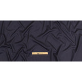 Black Iris, Red and White Tiny Medallions Stretch Polyester Woven
