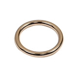Gold Solid Metal O Ring - 1"