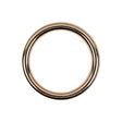 Gold Solid Metal O Ring - 1"