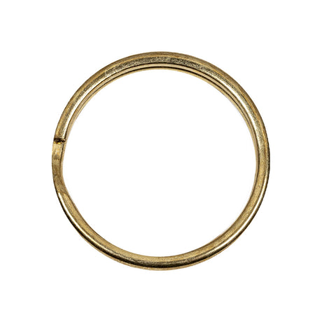 Gold Metal Split Keychain Ring - 1.0625"