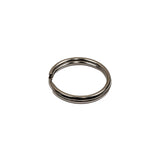 Nickel Metal Split Keychain Ring - 0.625"