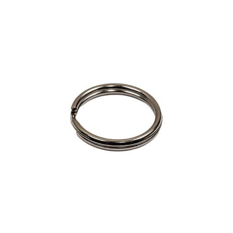Nickel Metal Split Keychain Ring - 0.625"