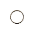 Nickel Metal Split Keychain Ring - 0.625"
