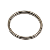 Nickel Metal Split Keychain Ring - 1.125"