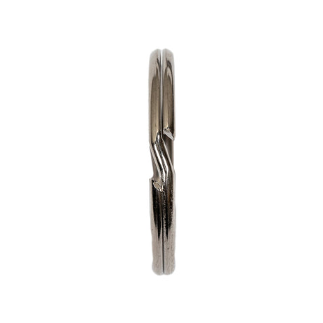 Nickel Metal Split Keychain Ring - 1.125"