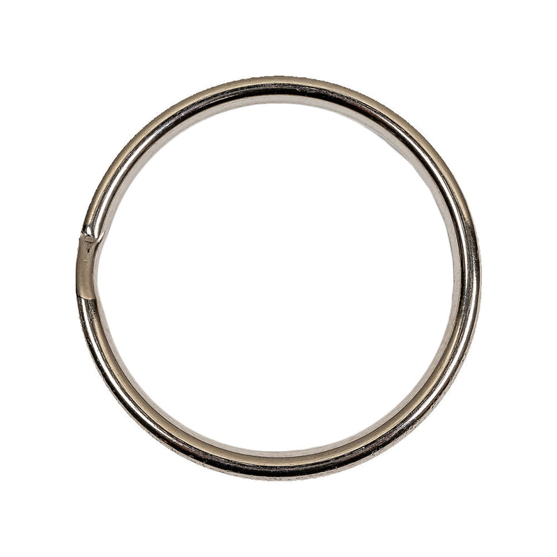 Nickel Metal Split Keychain Ring - 1.125"