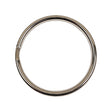 Nickel Metal Split Keychain Ring - 1.125"