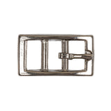 Silver Rectangular Metal Buckle - 0.5625" x 1"