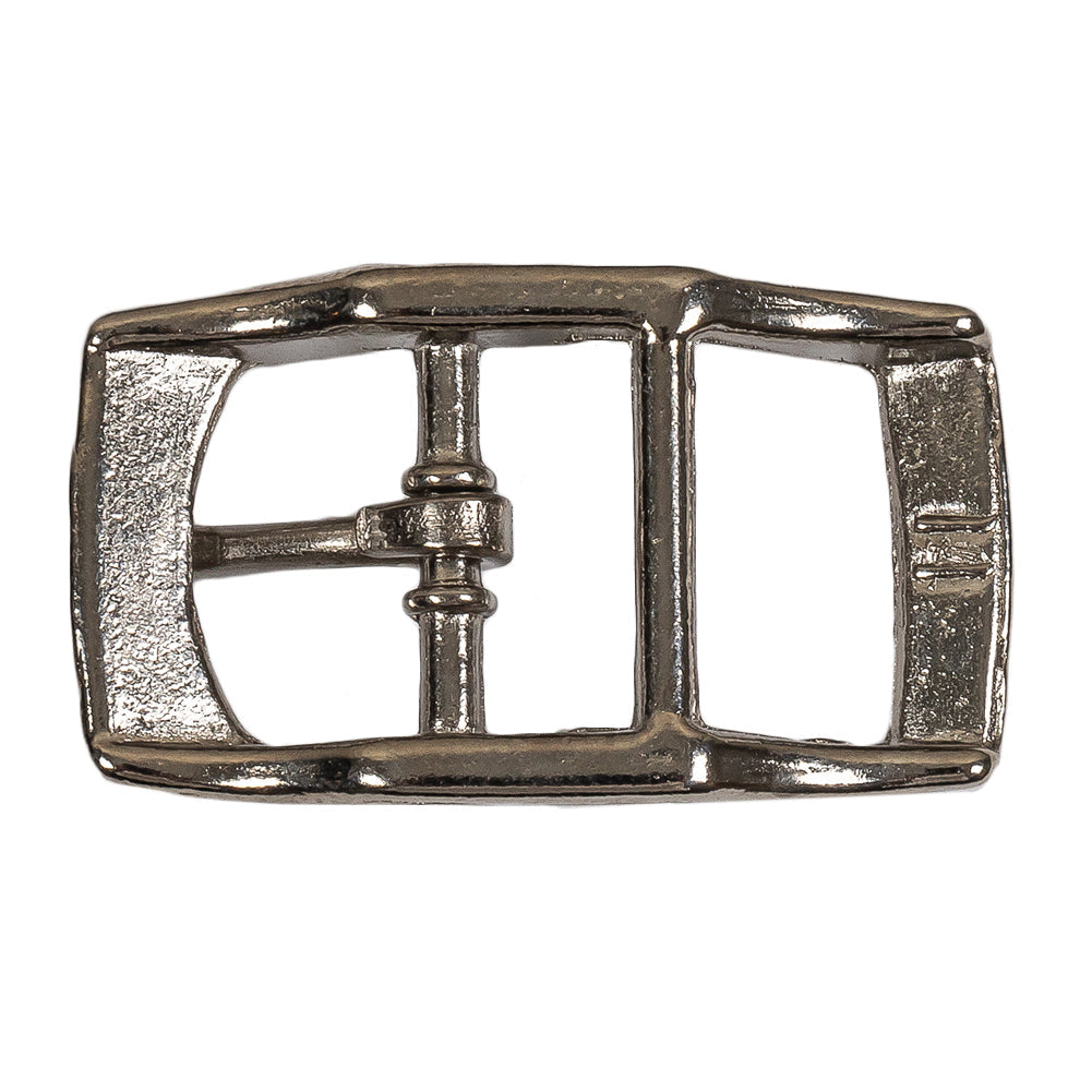 Silver Rectangular Metal Buckle - 0.75" x 1.25"