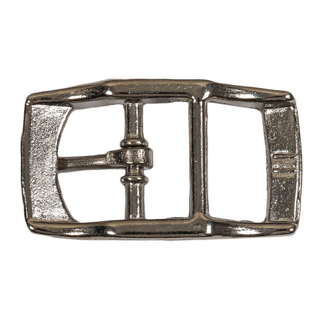 Silver Rectangular Metal Buckle - 0.75" x 1.25"