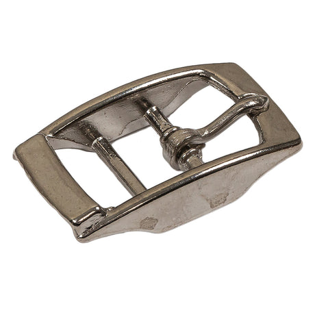 Silver Rectangular Metal Buckle - 0.75" x 1.25"