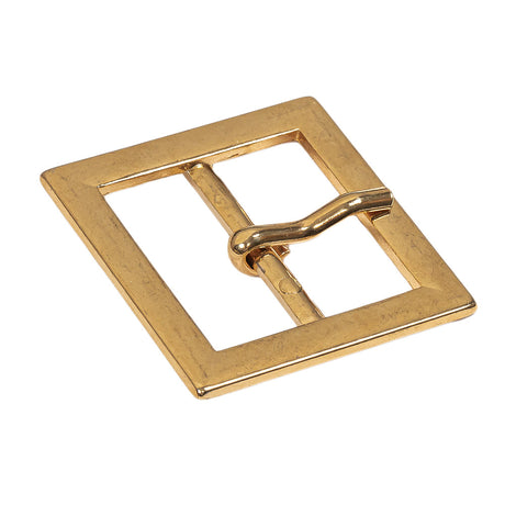 Gold Square Frame Metal Buckle - 1.375" x 1.375"