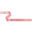 Flamingo and White Polka Dot Satin Ribbon - 0.625"