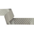 Gray and White Polka Dot Satin Ribbon - 1.5"