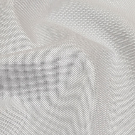 Pale Gray Cotton Basketweave Shirting
