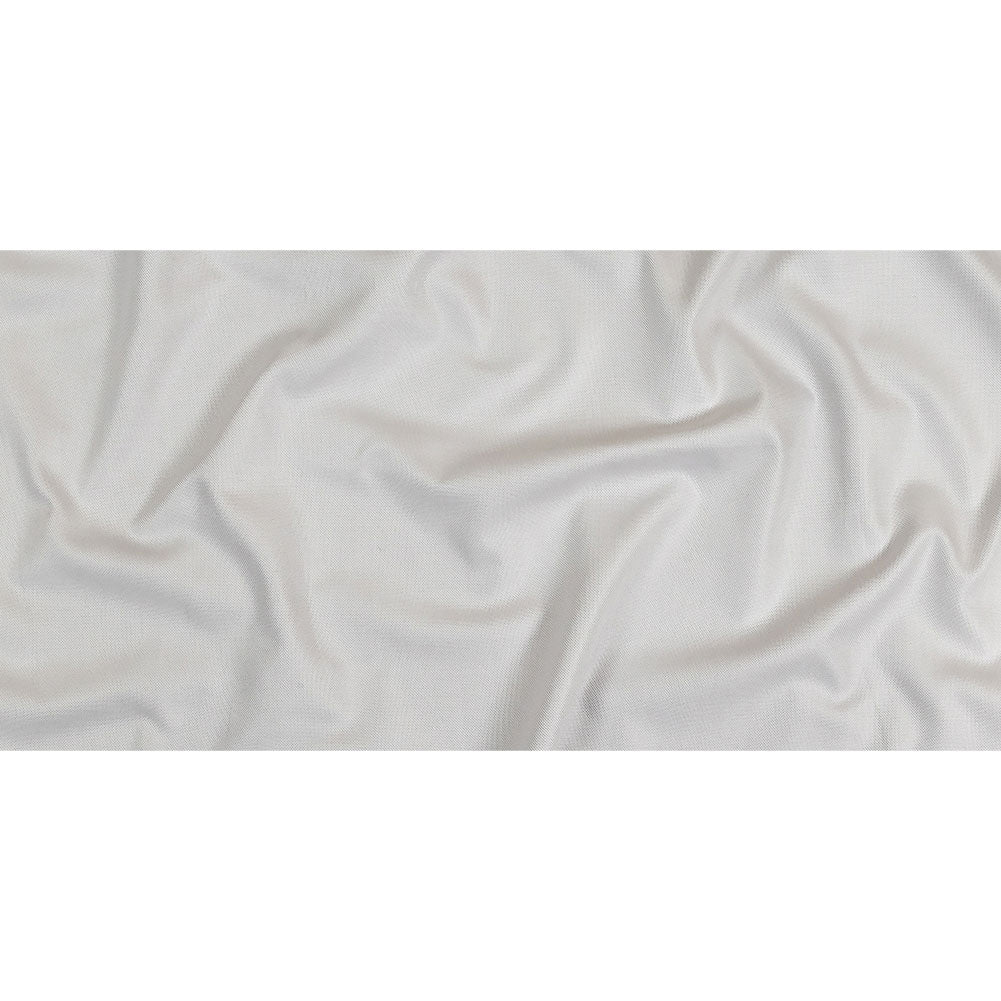 Pale Gray Cotton Basketweave Shirting