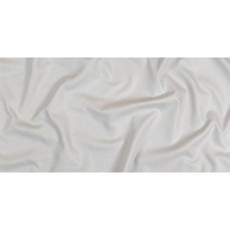 Pale Gray Cotton Basketweave Shirting