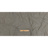 Black and Cream Little Checks Cotton and Polyester Shirting