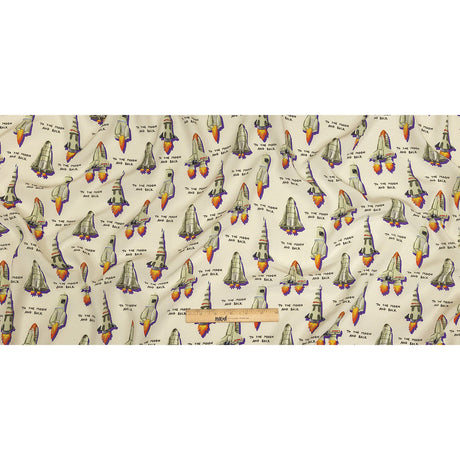 Mood Exclusive One Small Step Viscose Poplin