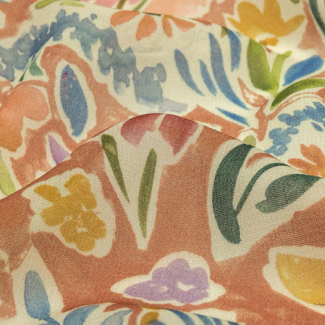 Mood Exclusive Dusty Rose Collection of Cuttings Viscose Georgette