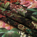 Mood Exclusive Black Botanical Bounty Viscose Georgette