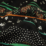 Mood Exclusive Stripes of Fancy Viscose Crepe