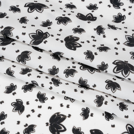 Mood Exclusive Small Lazy Lotus Polyester Crepe