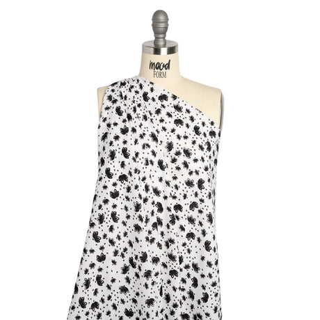 Mood Exclusive Small Lazy Lotus Polyester Crepe