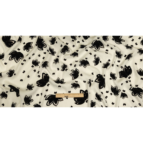 Mood Exclusive Large Lazy Lotus Polyester Crepe