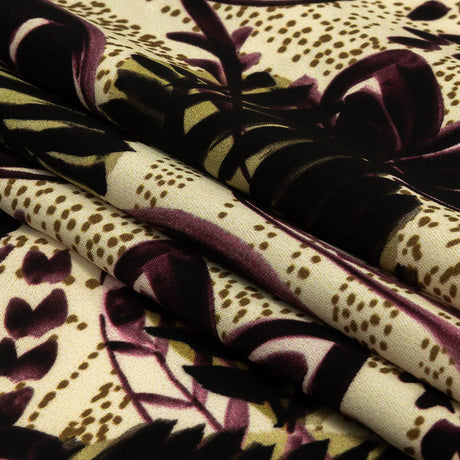 Mood Exclusive Regal Rhapsody Polyester Crepe