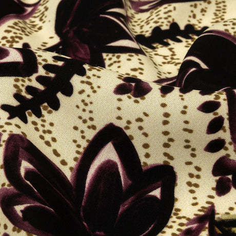 Mood Exclusive Regal Rhapsody Polyester Crepe