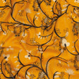 Mood Exclusive Artisan's Gold Amoeba Metallic Pinstriped Viscose Dobby