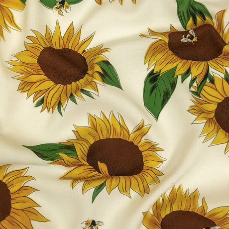 Mood Exclusive What's the Buzz Sustainable Viscose and Linen Woven