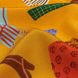 Mood Exclusive Yellow Laundry Day Viscose Poplin