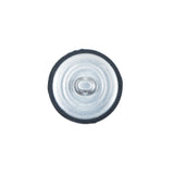 Black Silk Covered Button - 30L/19mm