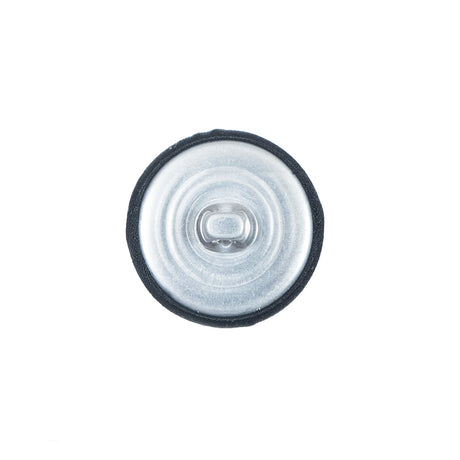 Black Silk Covered Button - 30L/19mm