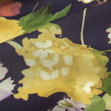 Tencel Woven Print - Navy, Green and Yellow Floral - Mood Exclusive Towards the Tropics