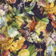 Tencel Woven Print - Navy, Green and Yellow Floral - Mood Exclusive Towards the Tropics