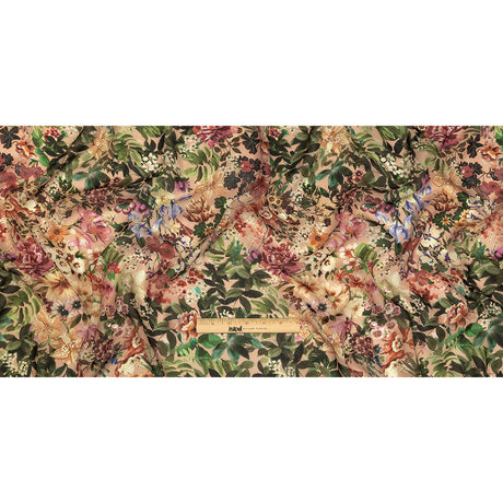 Mood Exclusive Pink Botanical Bounty Viscose Georgette
