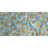 Mood Exclusive Blue Artist's Allure Viscose Georgette