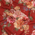 Tencel Woven Print - Red, Pink and Peach Floral - Mood Exclusive Halcyon Days