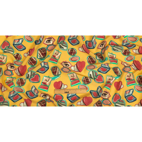 Mood Exclusive Cornsilk Glam Guru Viscose Poplin