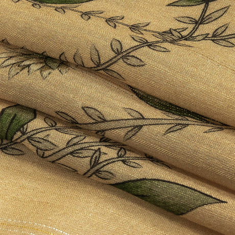 Mood Exclusive Vines Victorious Metallic Pinstriped Viscose Dobby