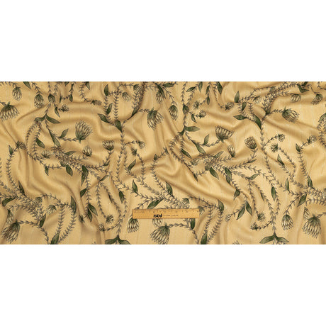 Mood Exclusive Vines Victorious Metallic Pinstriped Viscose Dobby