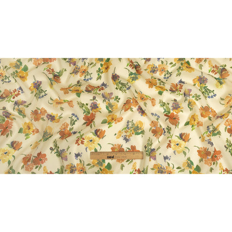 Mood Exclusive Beige Artist's Allure Viscose Georgette
