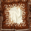 Sustainable Viscose Crepe Print - Brown and Cream Paisley Patches - Mood Exclusive Speak and Enter