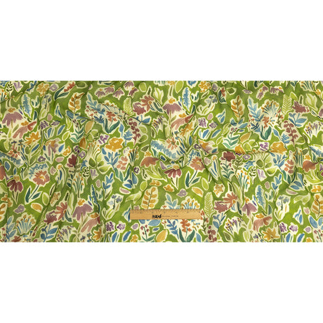 Mood Exclusive Green Collection of Cuttings Viscose Georgette