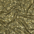 Mood Exclusive Stately Sprouts Metallic Pinstriped Viscose Dobby