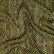 Mood Exclusive Victorian Vines Metallic Pinstriped Viscose Dobby