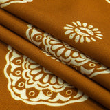 Mood Exclusive Caramel Watchful Gaze Viscose Woven